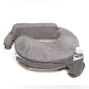 My Brest Friend Deluxe Nursing Pillow in Evening Gray